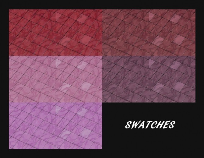 Sims 4 In Your Veins Marble Tile Recolours by Simmiller at Mod The Sims