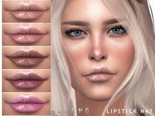 Sims 4 Lipstick N47 by Seleng at TSR