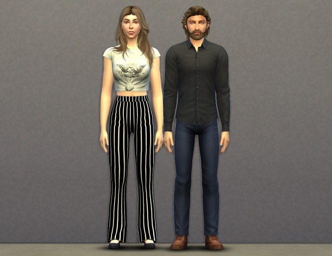 Sims 4 Ally & Jackson Maine by Golden Silver at Mod The Sims