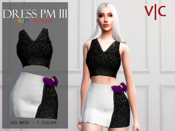 Sims 4 DRESS PRIMEMONTH III by Viy Sims at TSR