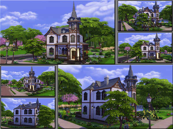Sims 4 MB Cafe Belfry by matomibotaki at TSR