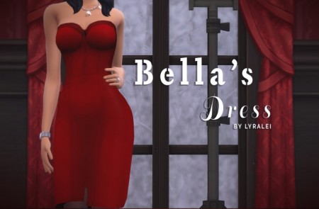 Bella’s dress TS3 to TS4 by Lyralei at Mod The Sims