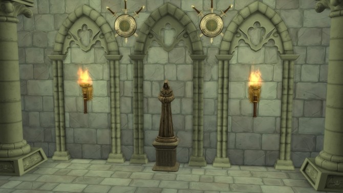 Sims 4 Wall Torch from TSM by TheJim07 at Mod The Sims