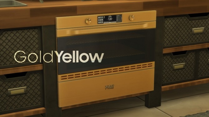 Sims 4 H&B MiniWave Counter Slot Oven by littledica at Mod The Sims