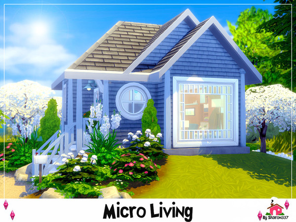 Sims 4 Micro Living house by sharon337 at TSR