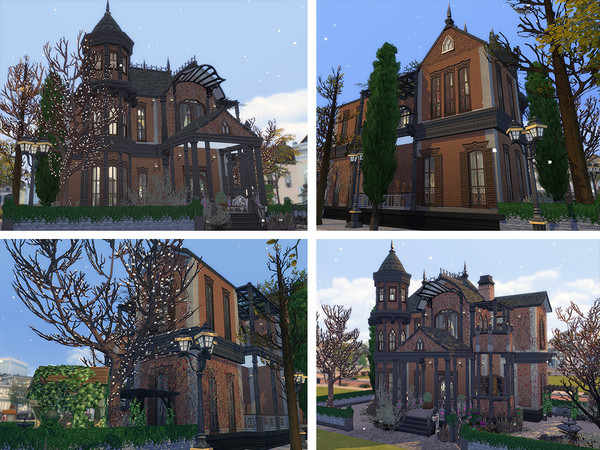 Sims 4 Wood Estate by Ineliz at TSR