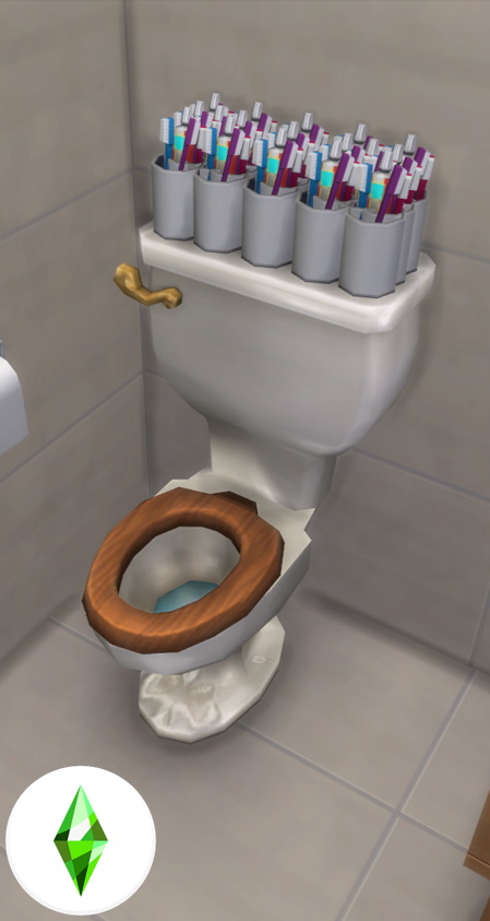 Sims 4 Toilets With Slots by Teknikah at Mod The Sims