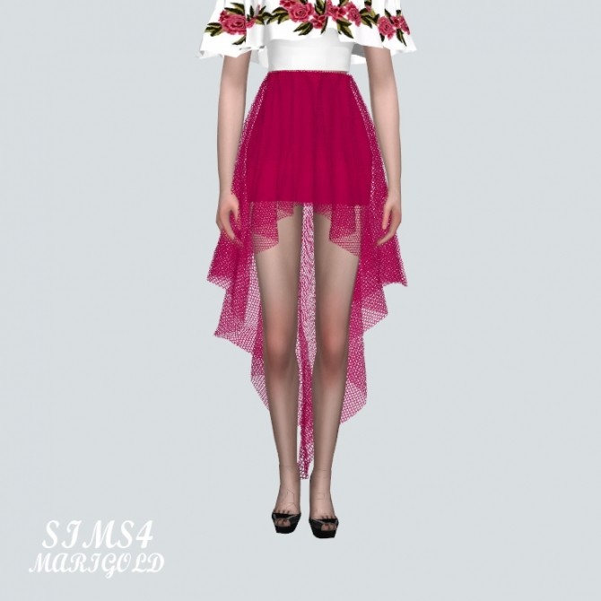 Sims 4 Mesh Mini Skirt at TSR