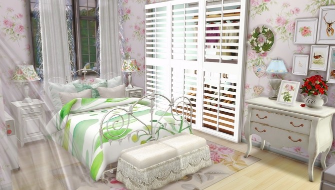 Shabby Chic Cottage at Vicky SweetBunny » Sims 4 Updates