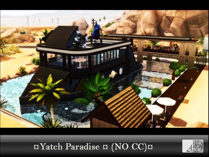 Sims 4 The Yatch Paradise by tsukasa31 at Mod The Sims