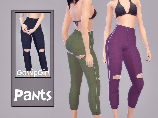 Sims 4 Pants by GossipGirl at TSR
