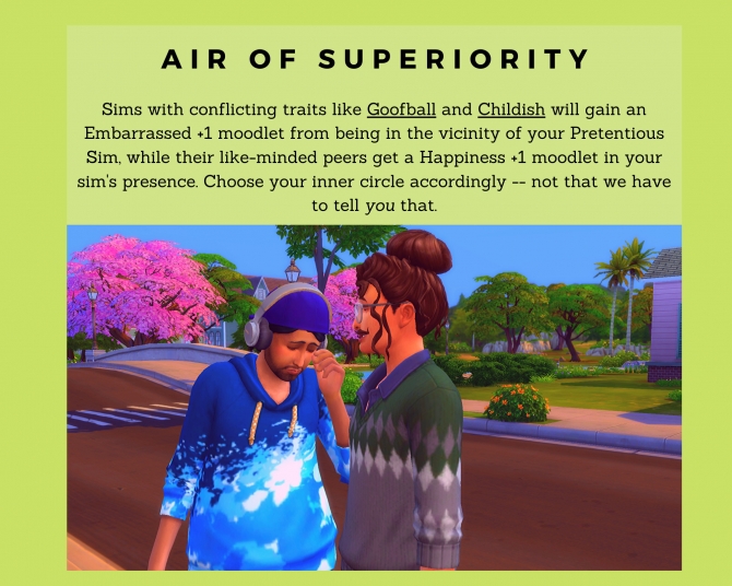 Sims 4 Pretty Girl Trait