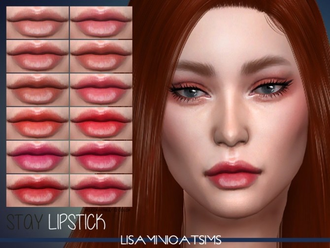 Sims 4 LMCS Stay Lipstick by Lisaminicatsims at TSR