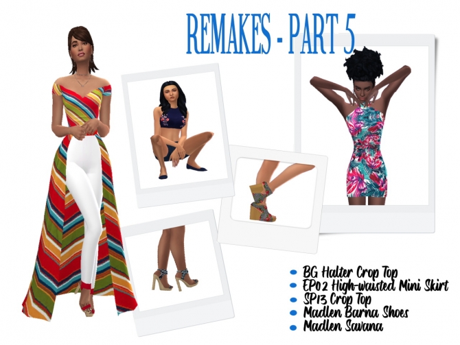 REMAKES Part 1-7 at Sims4Sue » Sims 4 Updates