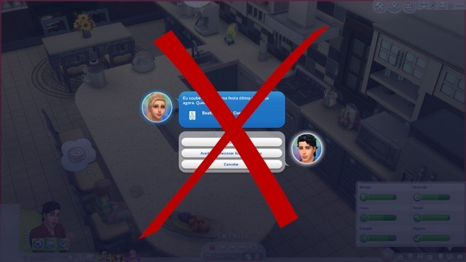 Sims 4 No More Annoying Invitations by Frenesi at Mod The Sims