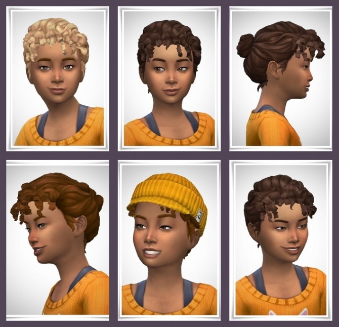 Sims 4 Fanny Girly Hair at Birksches Sims Blog