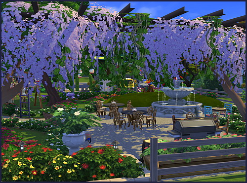 Sims 4 Sunflower playground at CappusSims4You