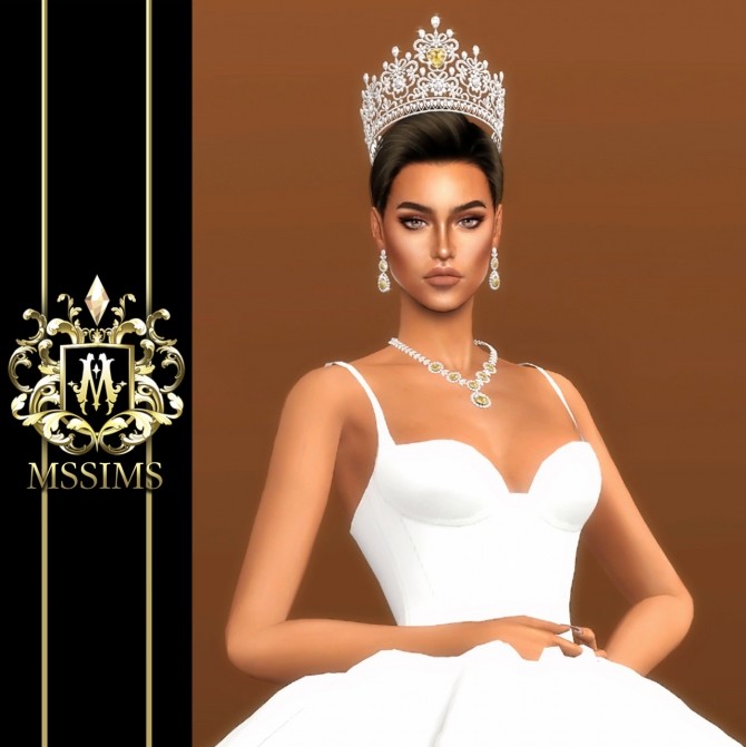 Sims 4 HEART DIAMOND CROWN VALENTINE 2020 at MSSIMS