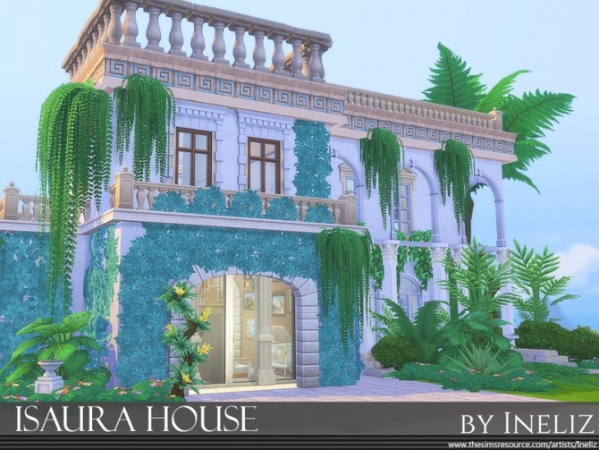 Sims 4 Isaura House by Ineliz at TSR