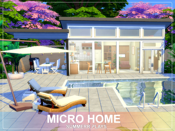 Sims 4 Windenburg Micro Home by Summerr Plays at TSR