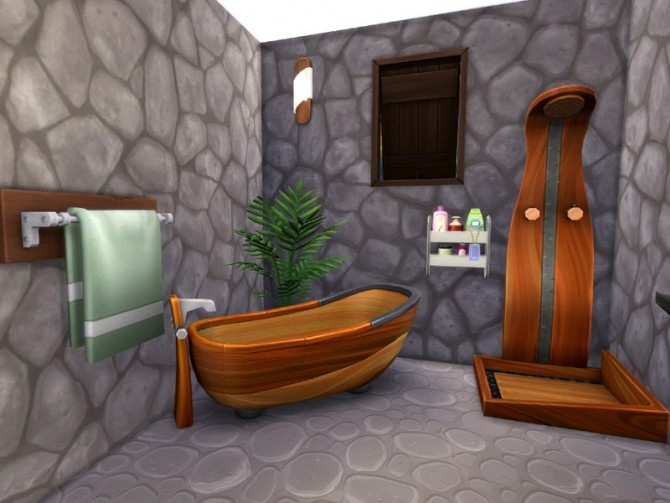 Sims 4 Bamboo Villa by Summerr Plays at TSR