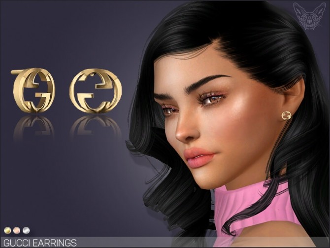 Sims 4 G earrings at Giulietta