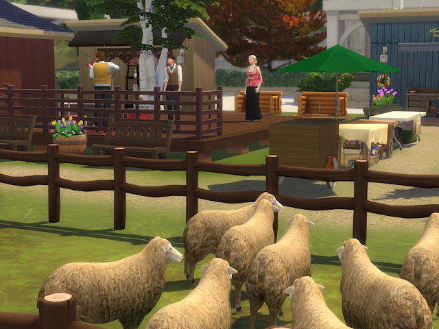 Sims 4 Fjordsundsmartnan lot at KyriaT’s Sims 4 World