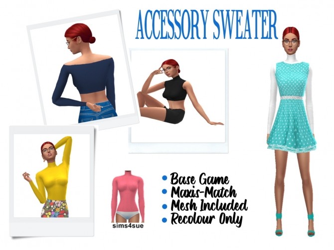 Sims 4 SWEATER ACC at Sims4Sue