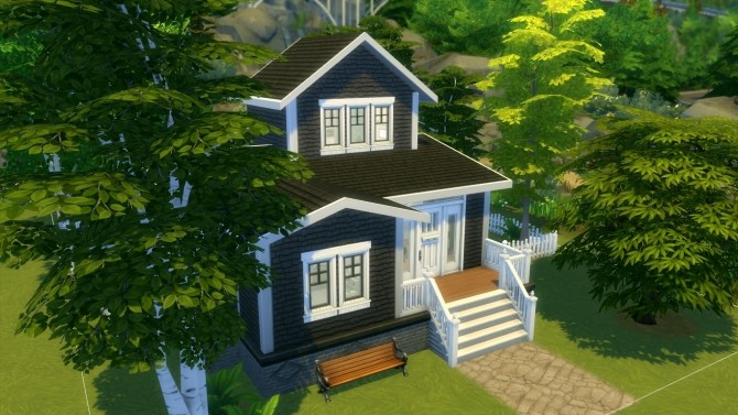Sims 4 Tiny house #1/10 NO CC by iSandor at Mod The Sims