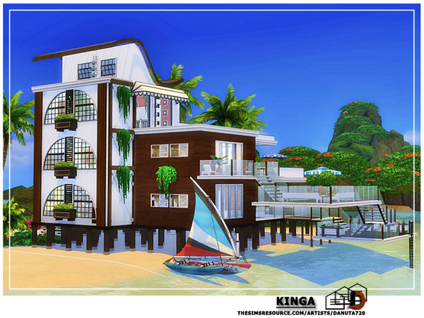 Sims 4 Kinga luxury home by Danuta720 at TSR