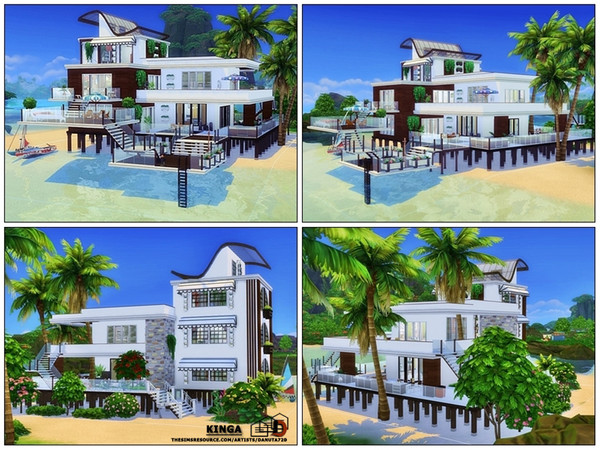 Sims 4 Kinga luxury home by Danuta720 at TSR