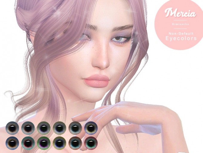Sims 4 Mercia Non Default Eye Color at Kiminachu CC