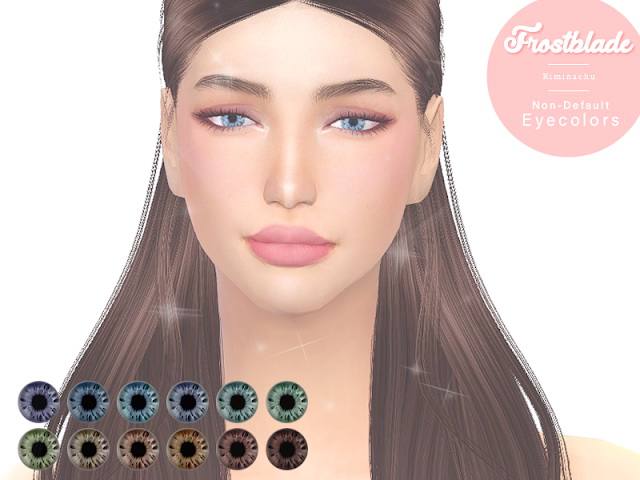 Sims 4 Frostblade Non Default Eye Color at Kiminachu CC