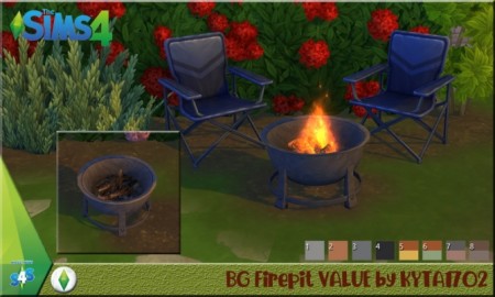 Firepit VALUE at Simmetje Sims