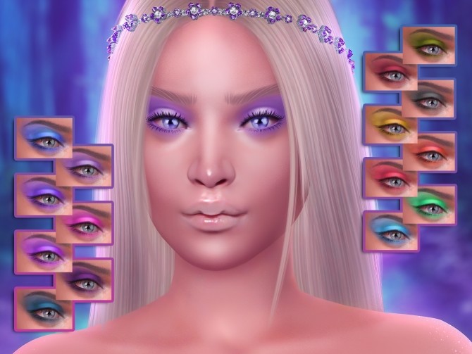 Sims 4 Esther Eyeshadow at Katverse
