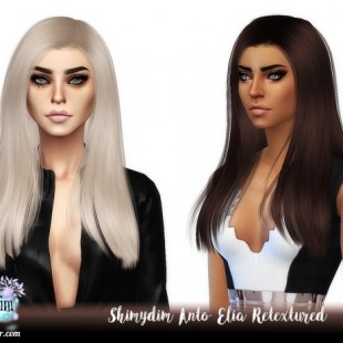 Jakea Eternity hair retexture at Nessa Sims » Sims 4 Updates