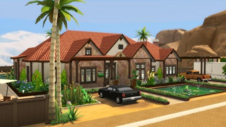 Family Oasis home by Cassie Flouf at L’UniverSims