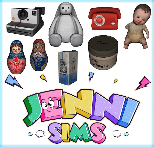 Sims 4 7 Clutter Decorative at Jenni Sims