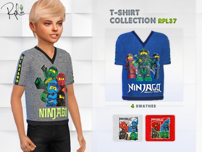 Sims 4 T shirt Collection RPL37 by RobertaPLobo at TSR