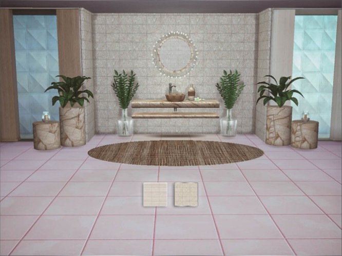 Cladding Sim Marble Cladding wall by Caroll91 at TSR » Sims 4 Updates