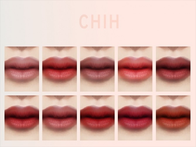 Sims 4 Diva lips by Chih at TSR
