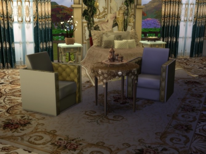 Sims 4 Set Of Royal Rugs Fixed at Anna Quinn Stories