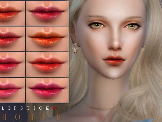 Sims 4 Lipstick 93 by Bobur3 at TSR