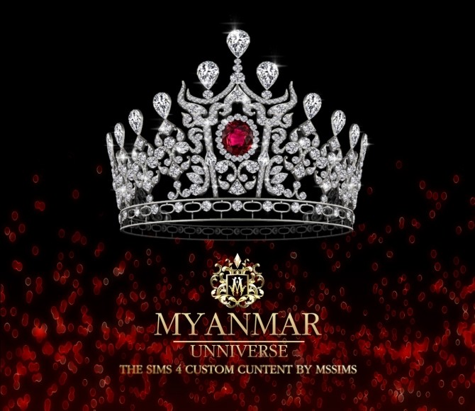 Sims 4 MYANMAR CROWN (P) at MSSIMS
