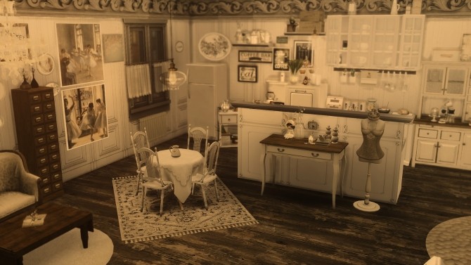 Sims 4 112 |SHABBY CHIC AP. 19 CULPEPPER HOUSE at SoulSisterSims