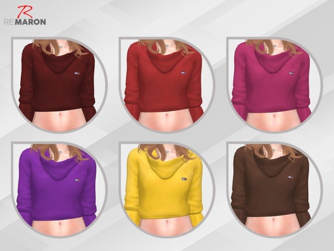 Sims 4 THs Sweater for Women 01 by remaron at TSR