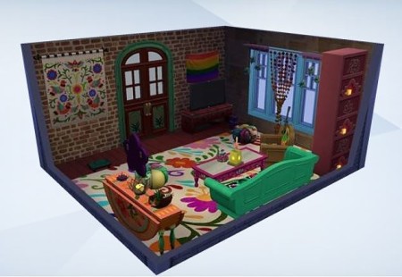 Bohemian Comfort livingroom by Avalanche at Sims Marktplatz