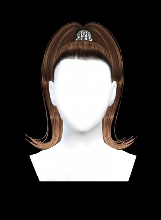 7 new hairstyles (P) at Luxuriah Sims
