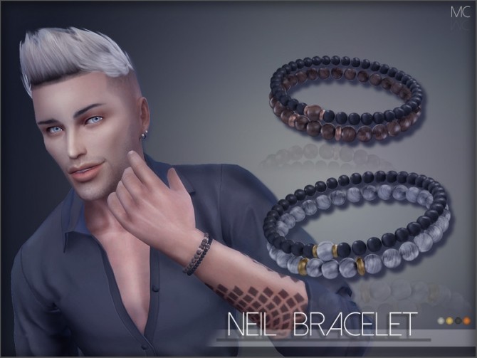 Sims 4 Neil Bracelet by mathcope at TSR