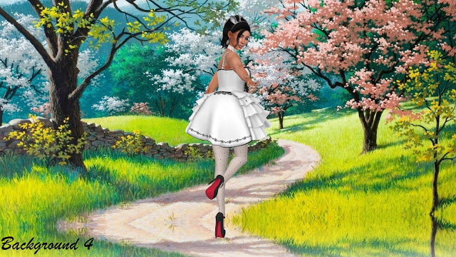 Sims 4 Cherry Blossom CAS Backgrounds at Annett’s Sims 4 Welt